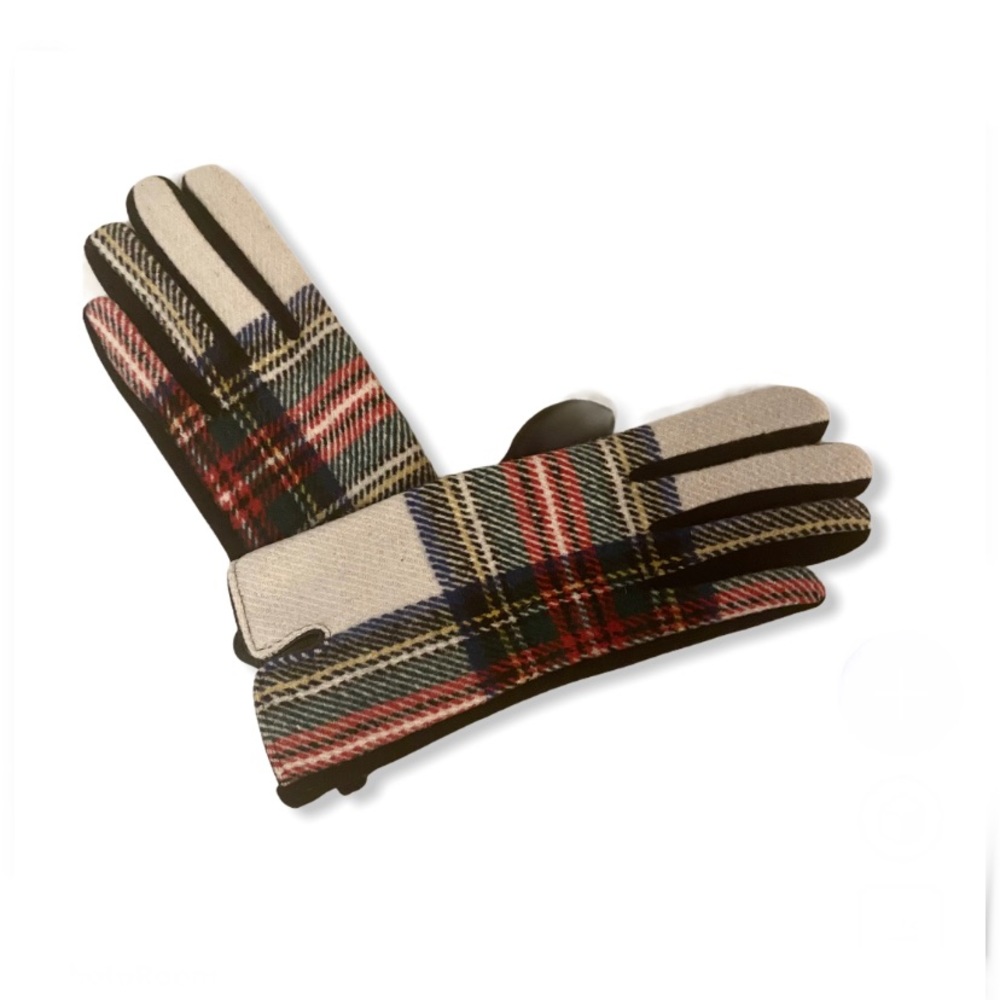 Plaid Gloves